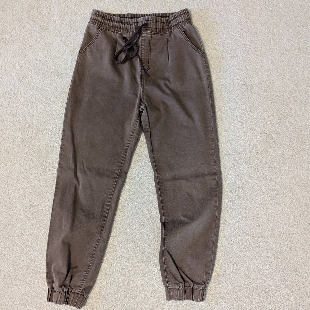 Brown joggers jeans